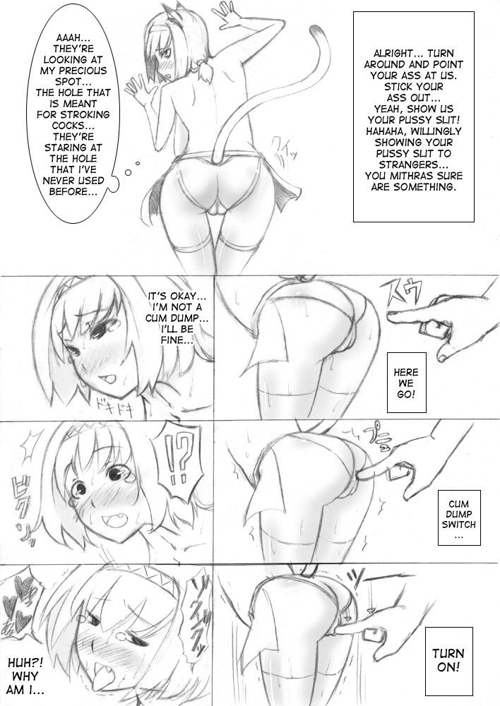 Shaking Nikubenki Rape | Cum dump rape - Final fantasy xi And - Page 4