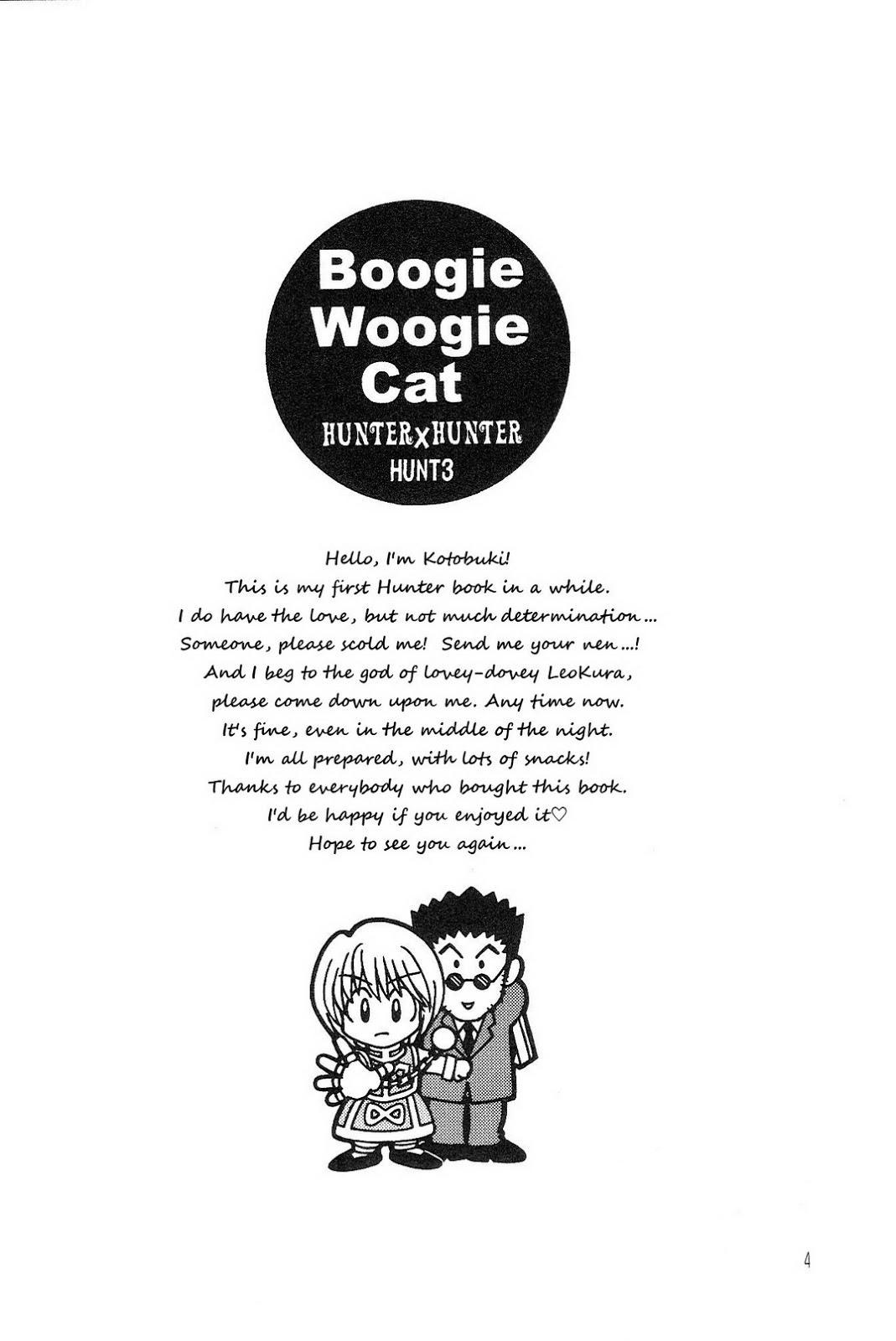 [Boogie Woogie Cat] Anata ni Muchuu (Wild about You) – Hunter × Hunter dj [Eng] 2