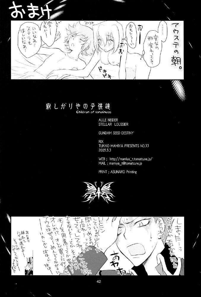 (SUPER14) [RIX (Mamiya Tsukiko)] Sabishigariya no Kodomo-tachi - Children of Loneliness (Gundam SEED Destiny) [English] [Doki Doki] 42