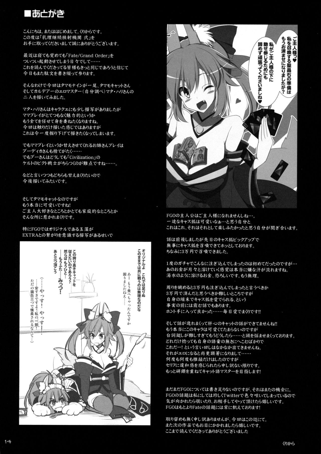 Gaypawn Nyuuri Keizoku Kyousha Kikan Ni - Fate grand order Penis Sucking - Page 13