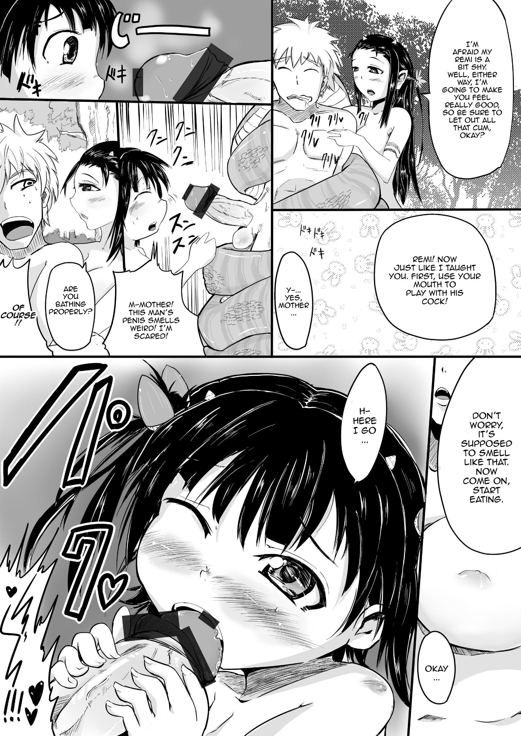 Candid Ramia oya musume shibo shirage tanpen | A Milking by Lamia Parent and Child Cumswallow - Page 3