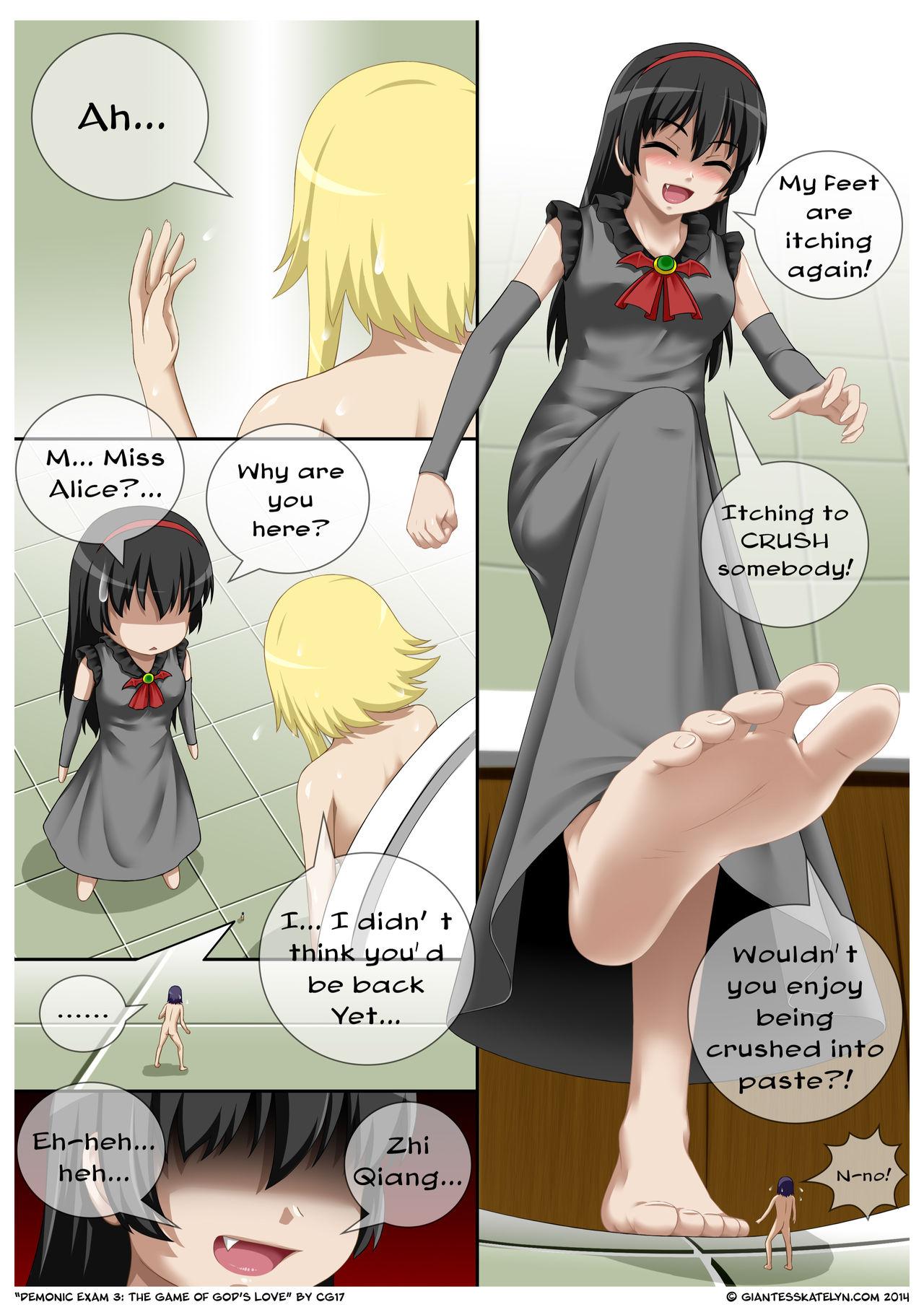 T Girl Demonic Exam 3: The Game of God's Love Stepfather - Page 6