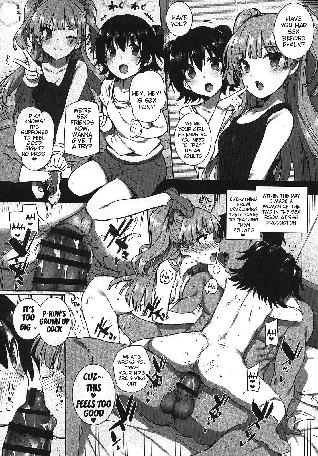 Dad SEX❤HAREM - The idolmaster Best Blowjobs Ever - Page 5