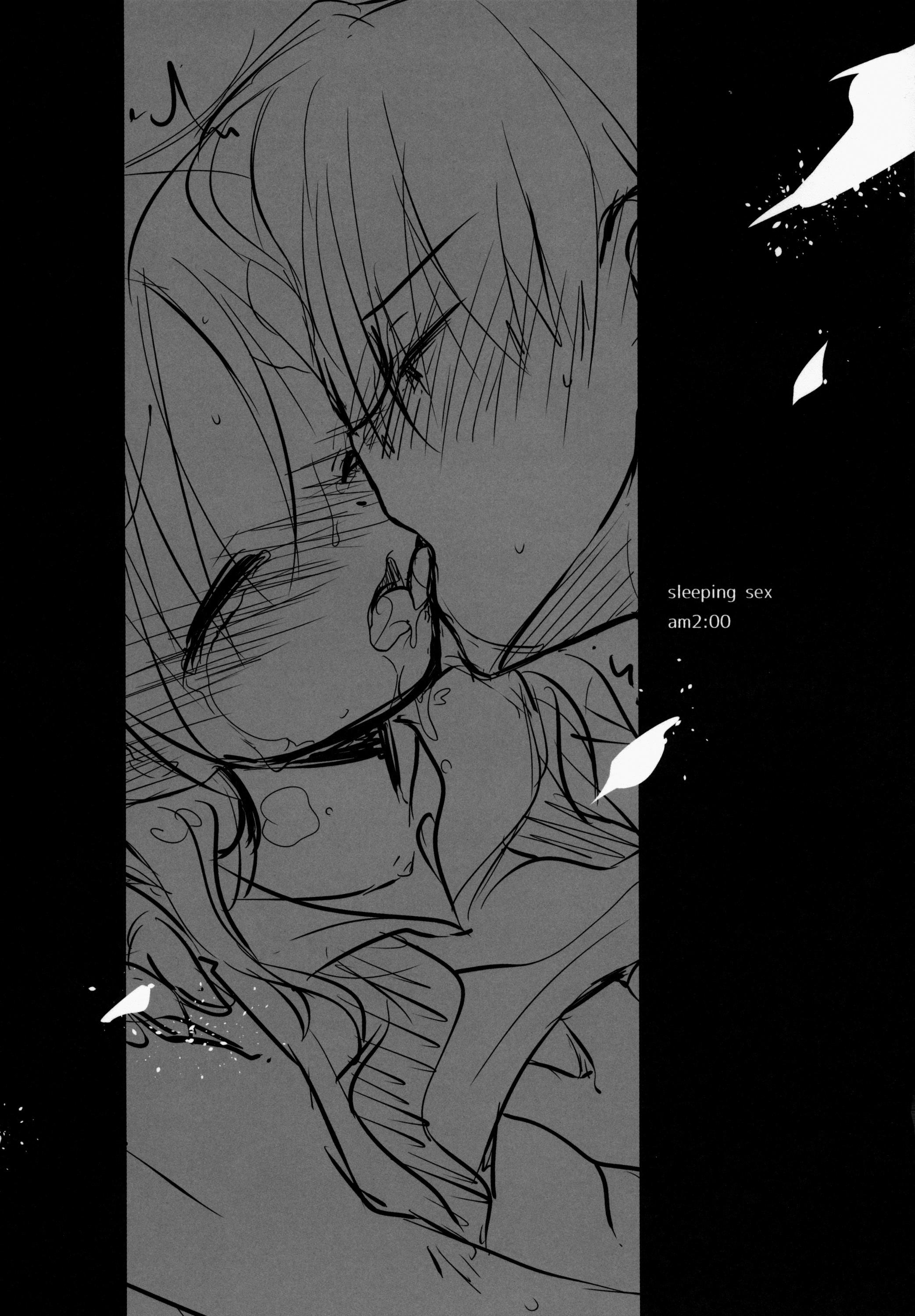 Threesome Oyasumi Sex am2:00 Pegging - Page 3