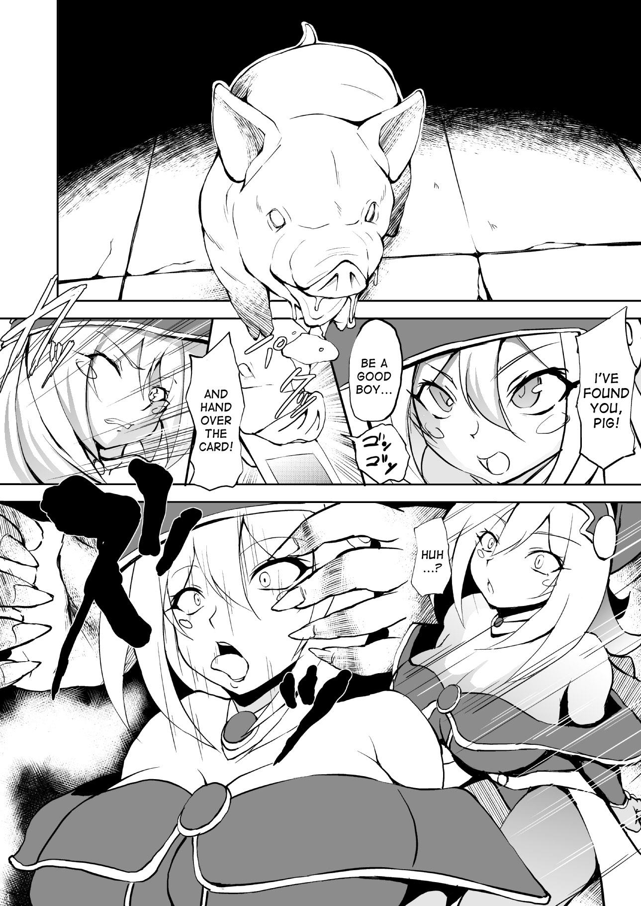 Hairy Sexy Butakan Magician Girl - Yu gi oh Rubbing - Page 3