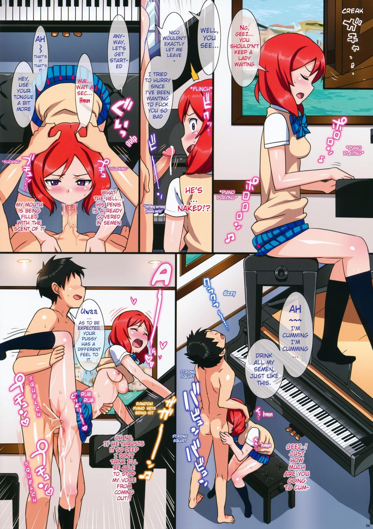 Pareja Niko to Maki no Natsuyasumi｜Niko and Maki's Summer Vacation - Love live Neighbor - Page 6