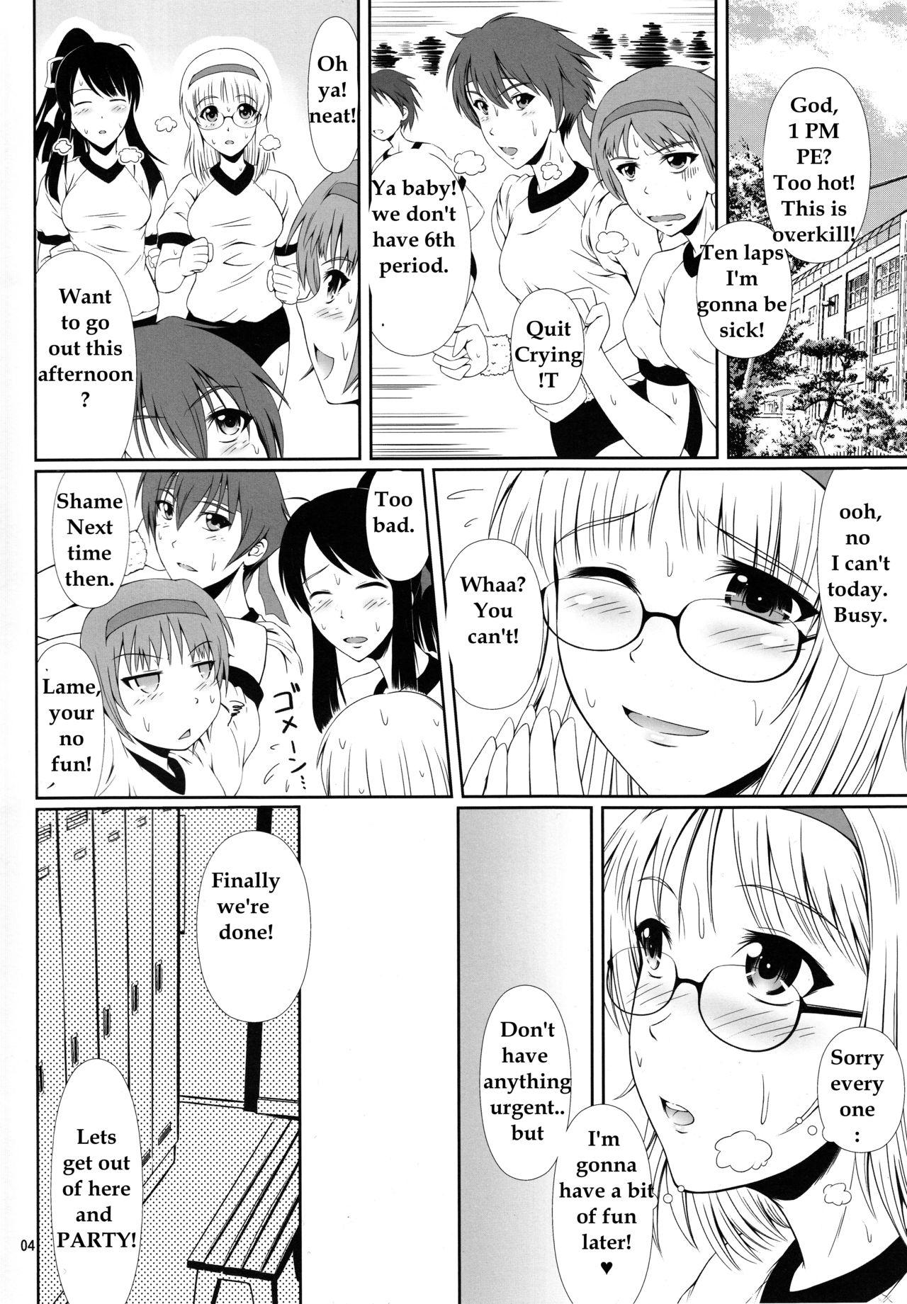 Wanking (COMIC1☆9) [Atelier Lunette (Mikuni Atsuko)] Naisho Nano! -Haruhara-ke Sanshimai Monogatari- 2 [English] POV - Page 3