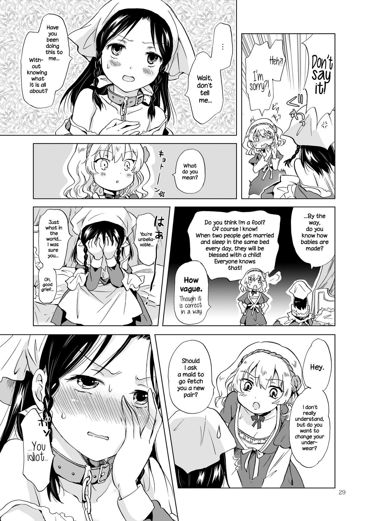 [peachpulsar (Mira)] Hime-sama to Dorei-chan | The Princess and the Slave [English] {NecroManCr} [Digital] 27