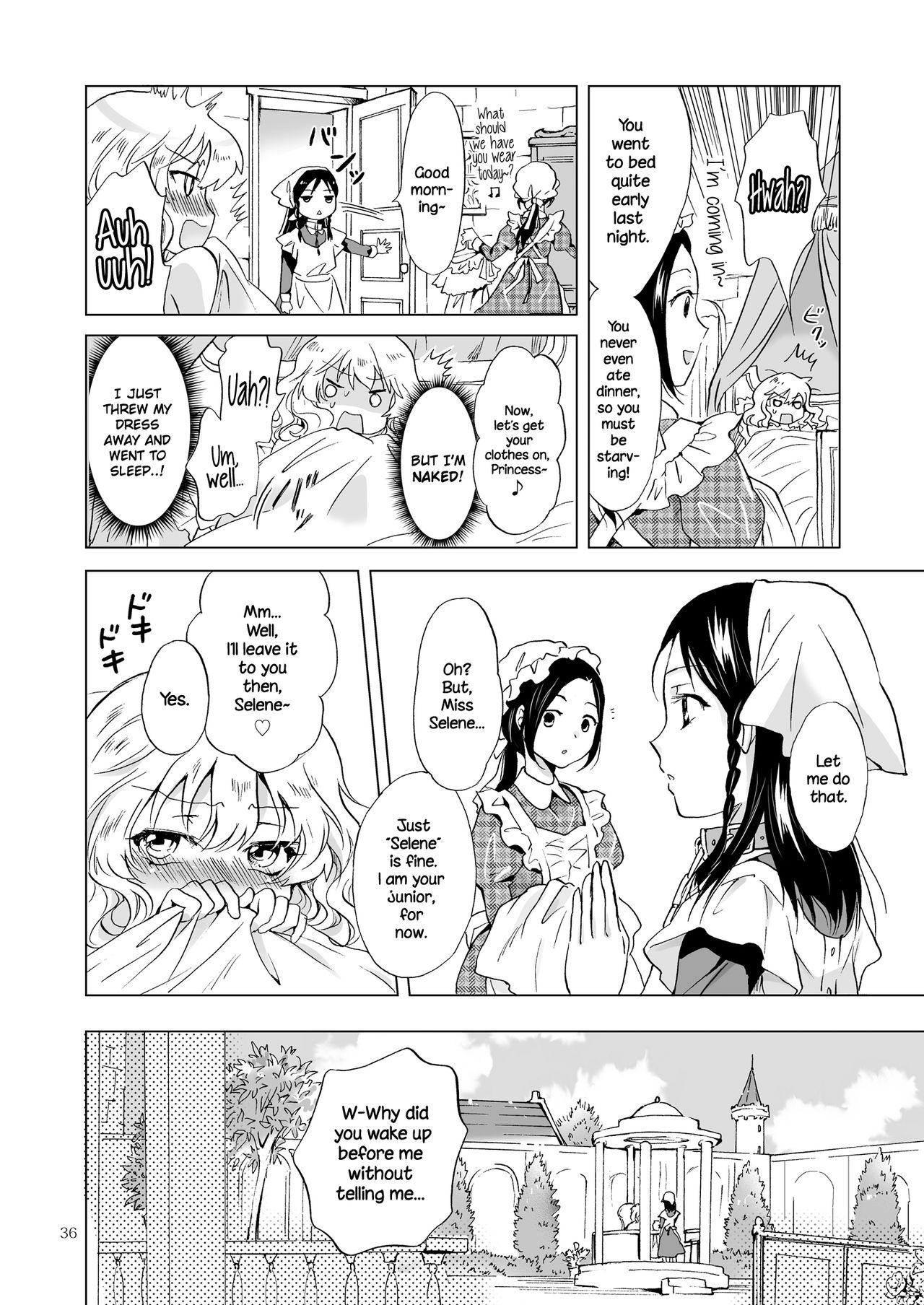 [peachpulsar (Mira)] Hime-sama to Dorei-chan | The Princess and the Slave [English] {NecroManCr} [Digital] 34