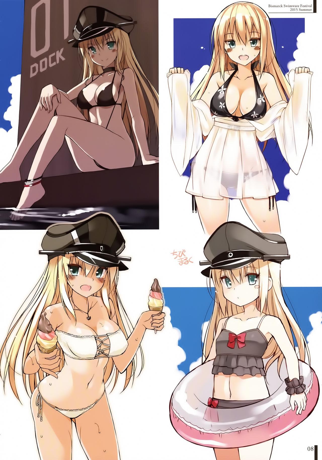 Collar BisColle Zwei - Kantai collection Oiled - Page 8
