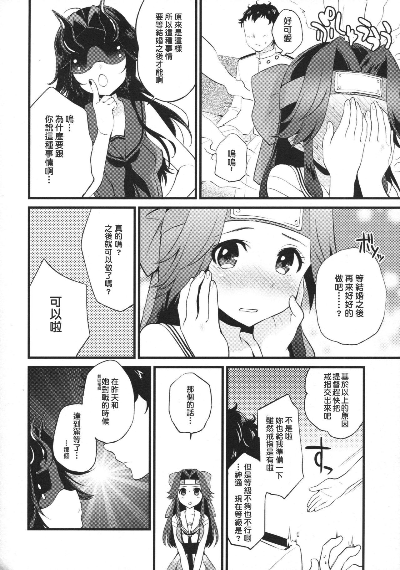 Master Kyouraku Contrast - Kantai collection Threesome - Page 7