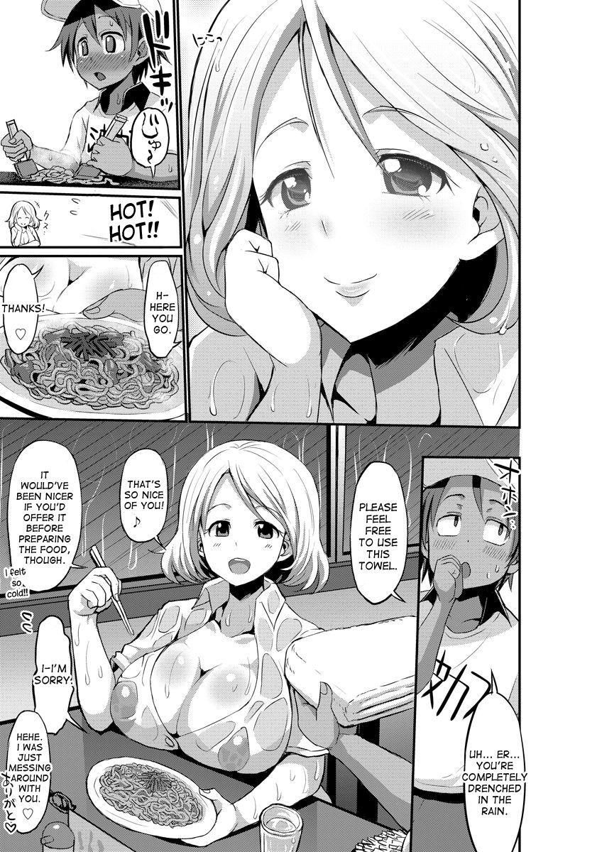 Natural [Bu-chan] Aru Natsu no Hiwai de Kirei de Yokoshima na Onee-san | The Evil, but Obscene and Beautiful Onee-san I met one summer (Angel Club 2016-10) [English] [desudesu] [Digital] Gay Oralsex - Page 3