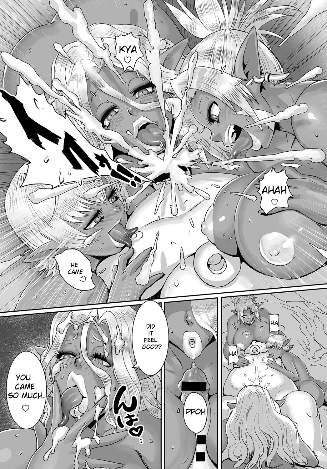 Scissoring Orc Musume wa Ikemen ga Osuki | Orc girls love handsome guys Tanned - Page 11