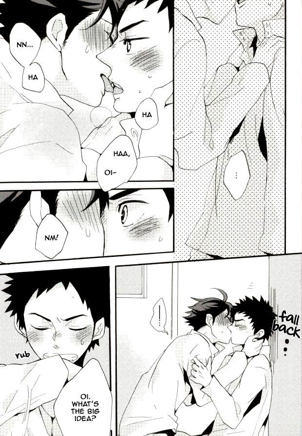 Sucking Cock Oikawa-san wa Gaman ga Dekinai. - Haikyuu Bukkake Boys - Page 5
