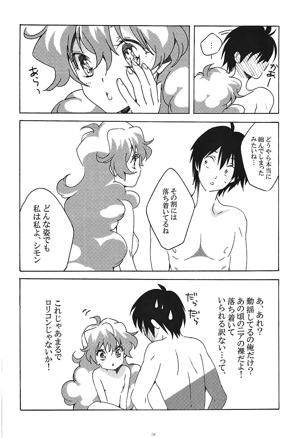 Thick Toshinosa tte Nan desu ka?! - Tengen toppa gurren lagann Spank - Page 7