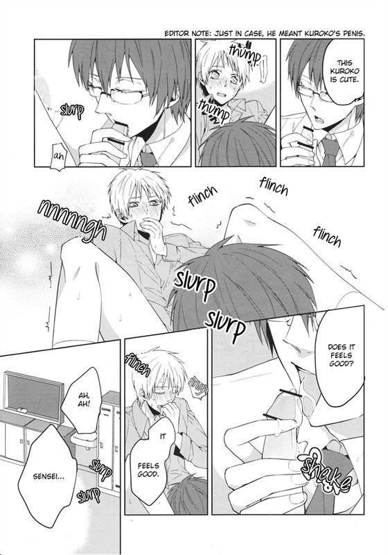 Tribute Sanjikanme no Hokenshitsu - Kuroko no basuke Blowjob - Page 10