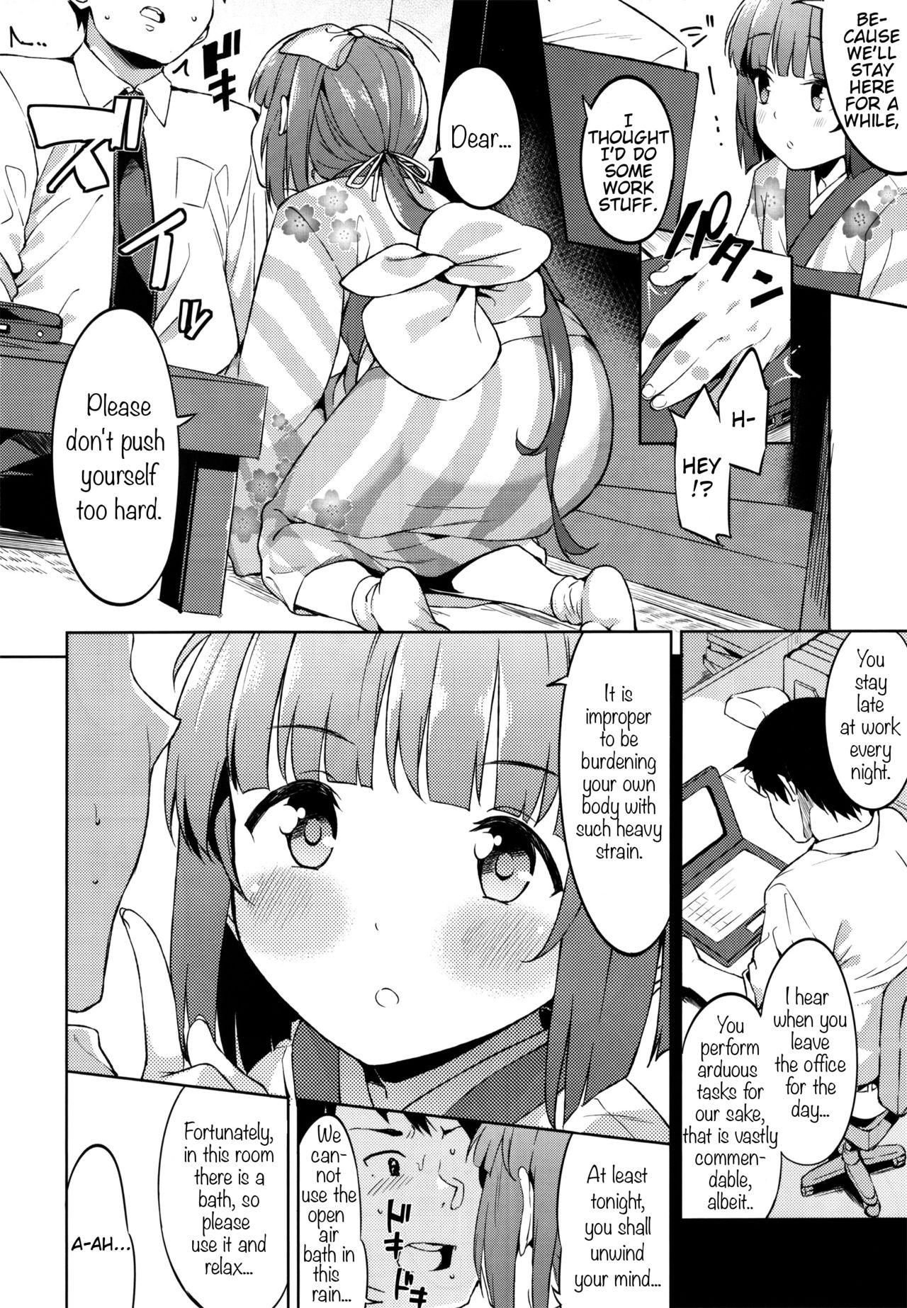 3some Yorita Yoshino no Kegare Otoshi | Bath Time with Yoshino Yorita - The idolmaster Stepbrother - Page 3