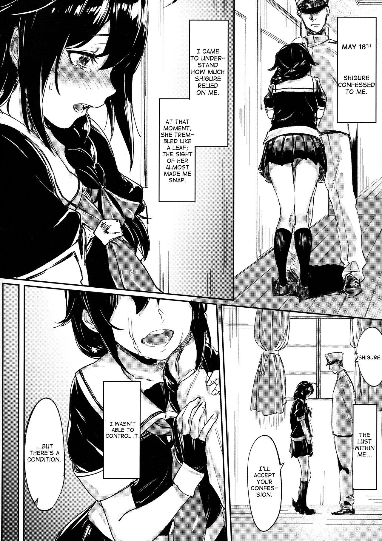 Stepbro Uchi no Wanko no Choukyou Nisshi | My House Dog’s Training Diary - Kantai collection Bukkake - Page 3