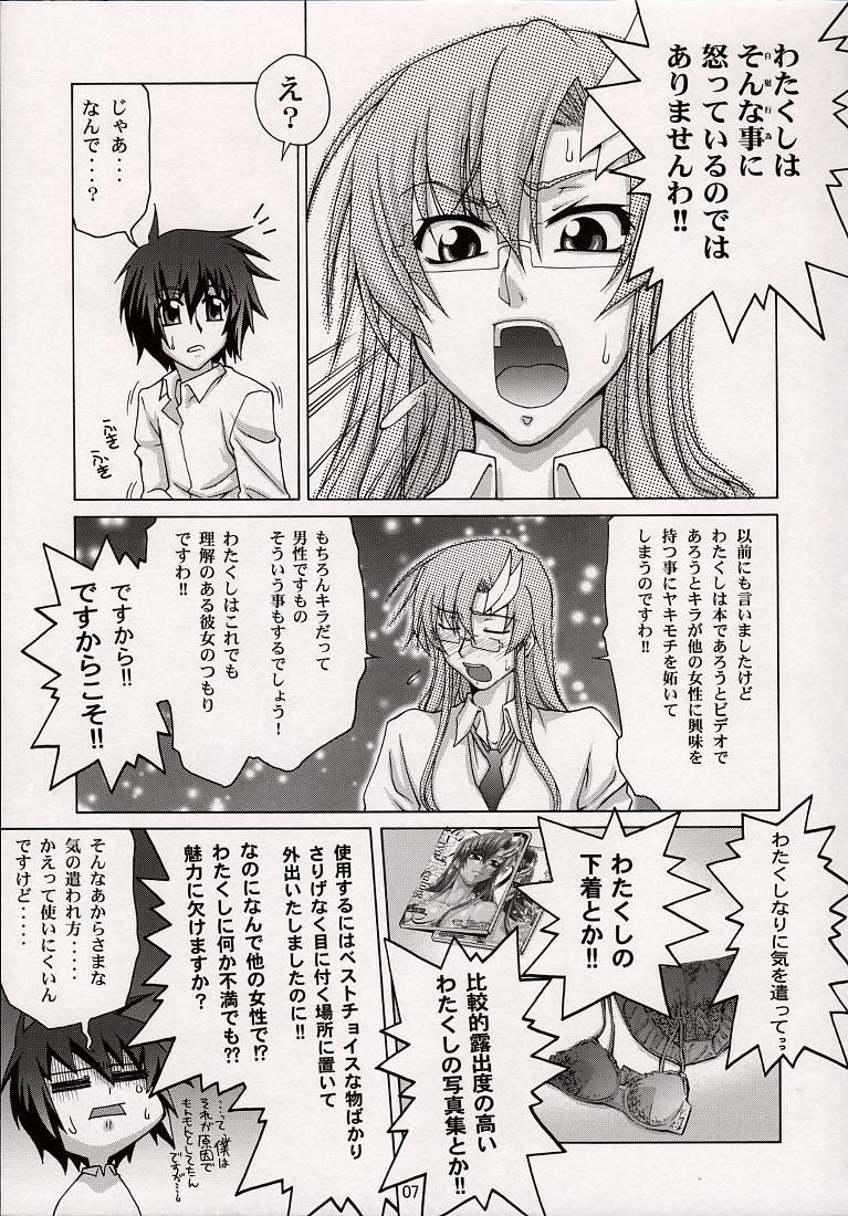 Latex A Diva of Healing V - Gundam seed destiny Shavedpussy - Page 7