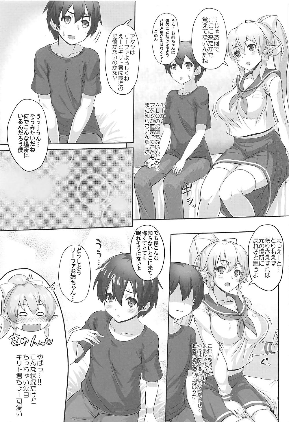 Interracial Hardcore SAOn REVERSE - Sword art online From - Page 4