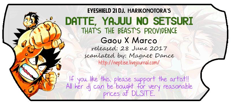 Hugetits Datte, Yajuu no Setsuri | That's the Beast's Providence - Eyeshield 21 Cbt - Page 76