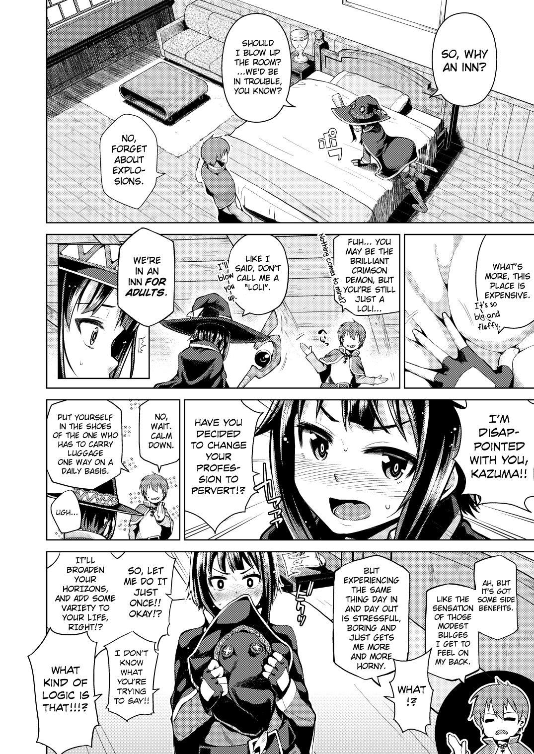 Hungarian Kono Bakuretsu Musume ni Ecstasy o! - Kono subarashii sekai ni syukufuku o Asiansex - Page 6