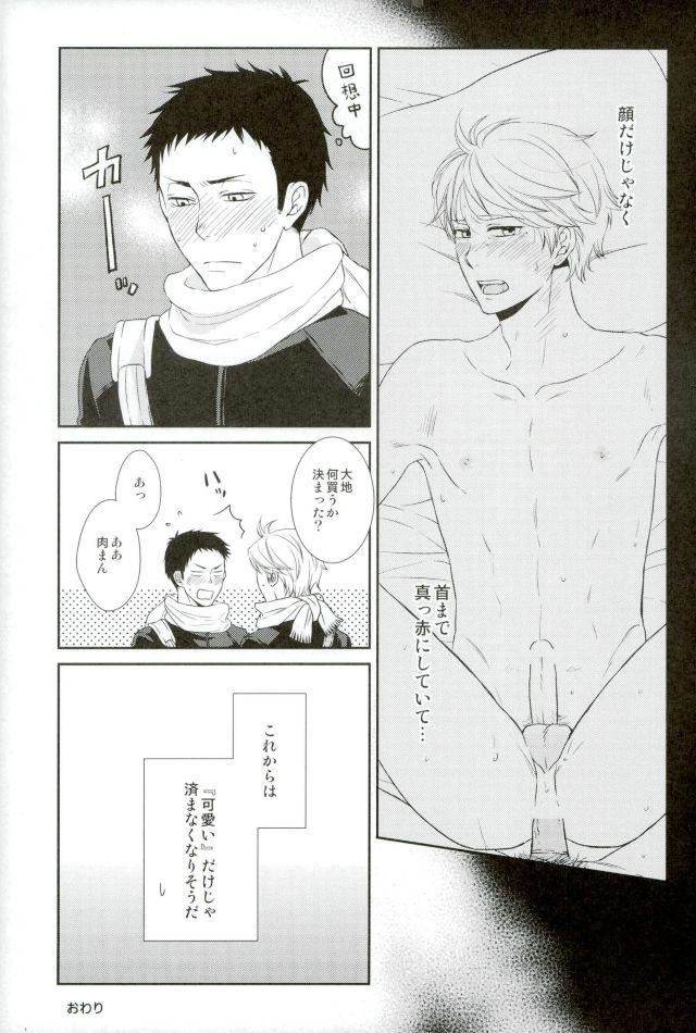 Compilation Yume o Mite ita - Haikyuu Gay Averagedick - Page 19