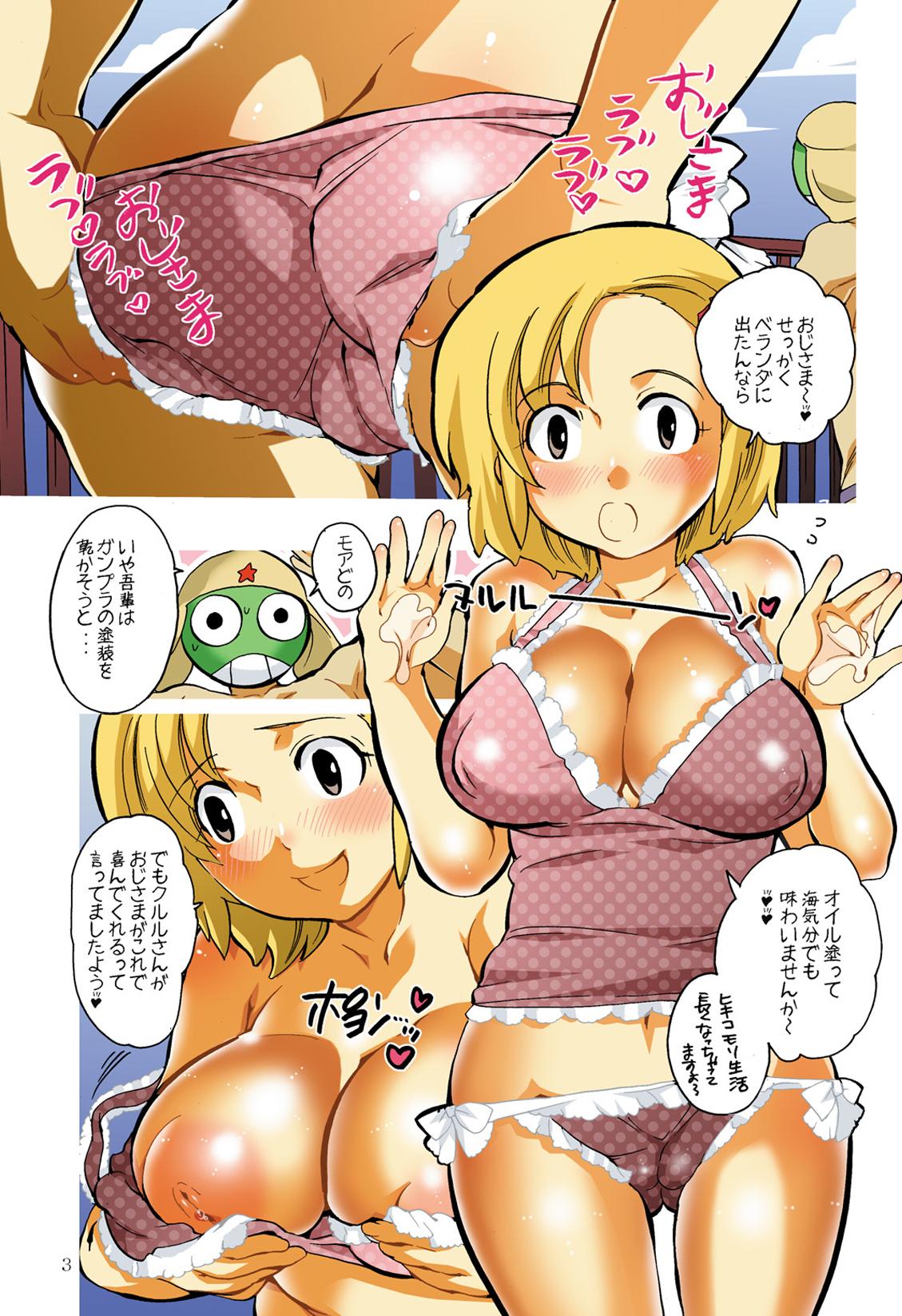 Petite HONEY PACK 11 - Keroro gunsou 3some - Page 3