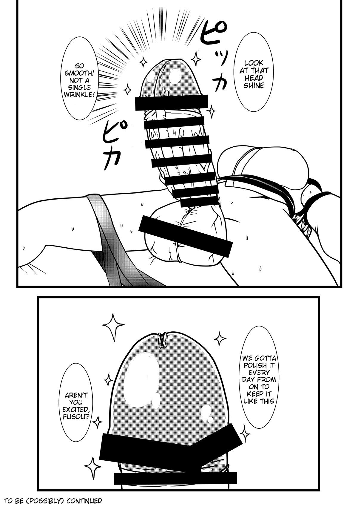 Cam Brush Fusou to Shine - Kantai collection Doggy - Page 21