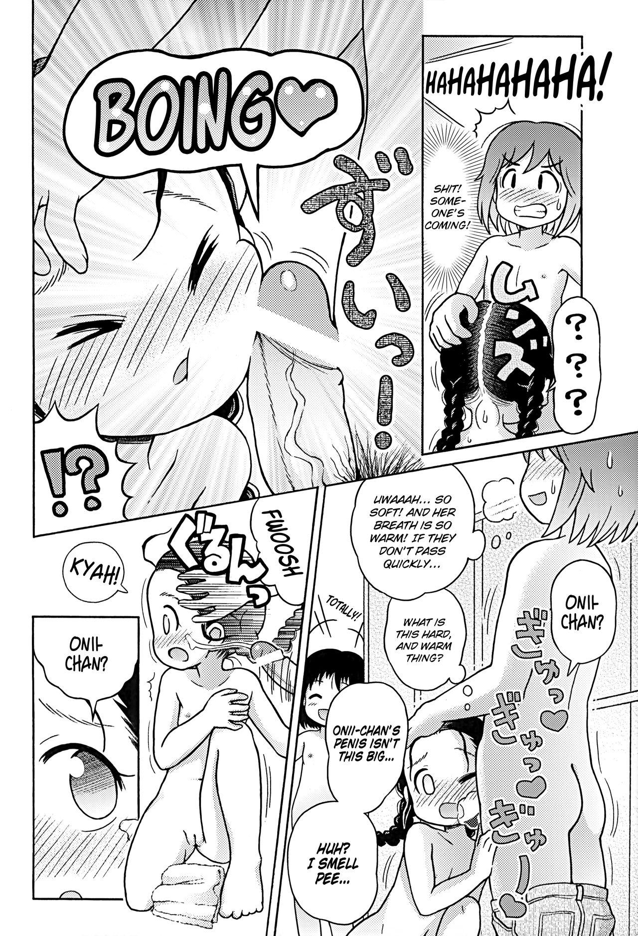 Porn Omoi Kitte Imoto to Onnayu ni Haitte Mita | I went to the women's bath with my little sister Massages - Page 6