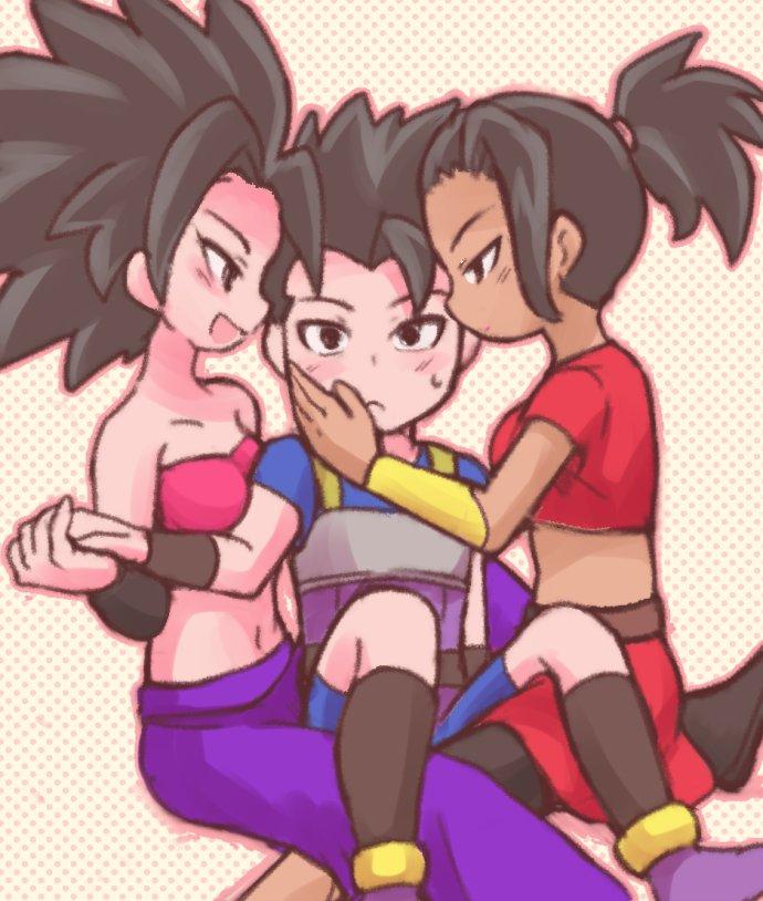 Aunt Mrs. Caulifla and Kale did something wrong - Dragon ball super Asian Babes - Page 5