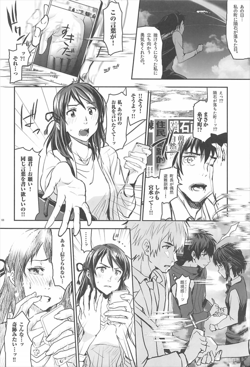 Clothed Sex Kimi no Naka wa. - Kimi no na wa. Magrinha - Page 7
