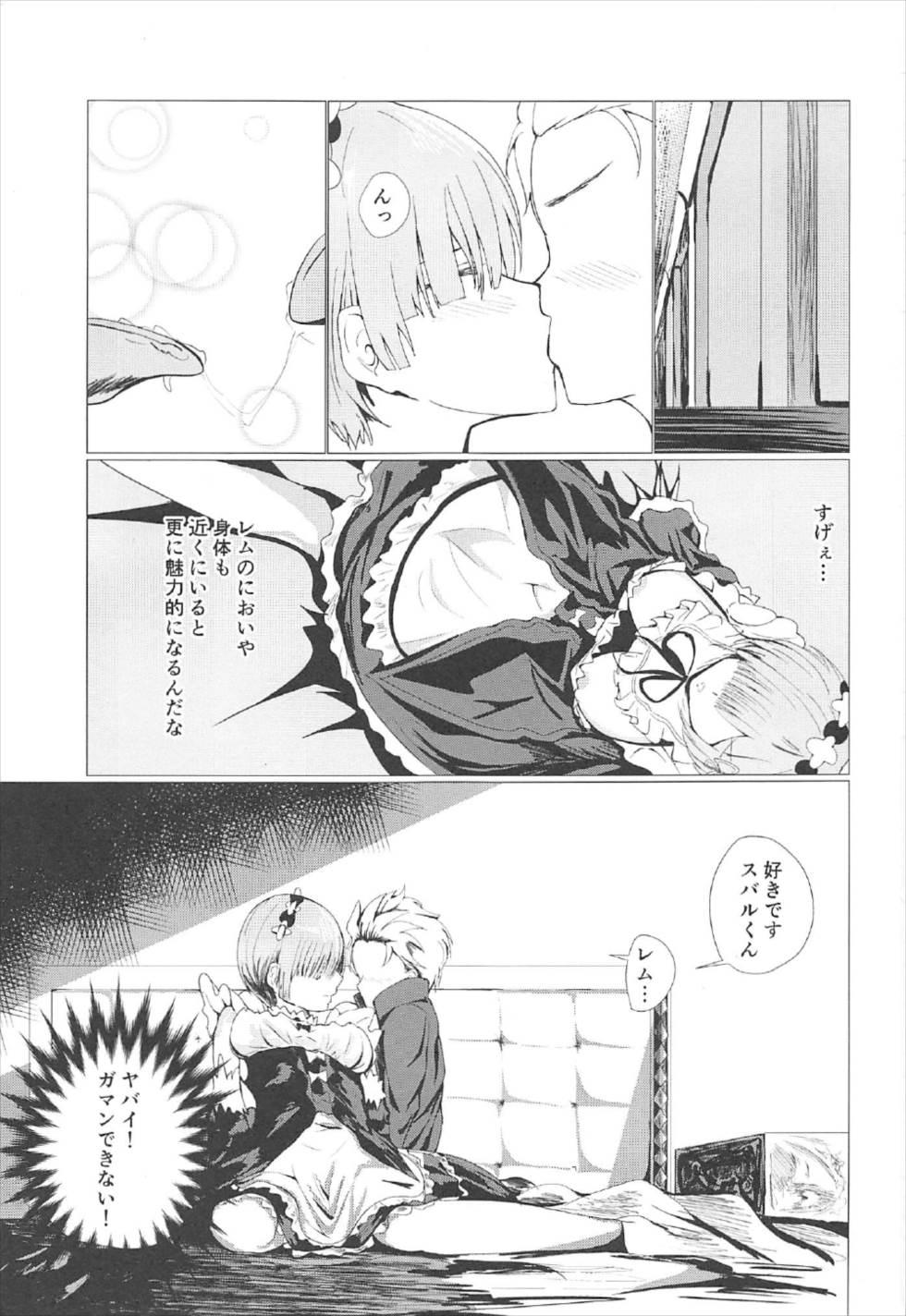 Celebrity Sex Rem no Jikan - Re zero kara hajimeru isekai seikatsu Foreplay - Page 2
