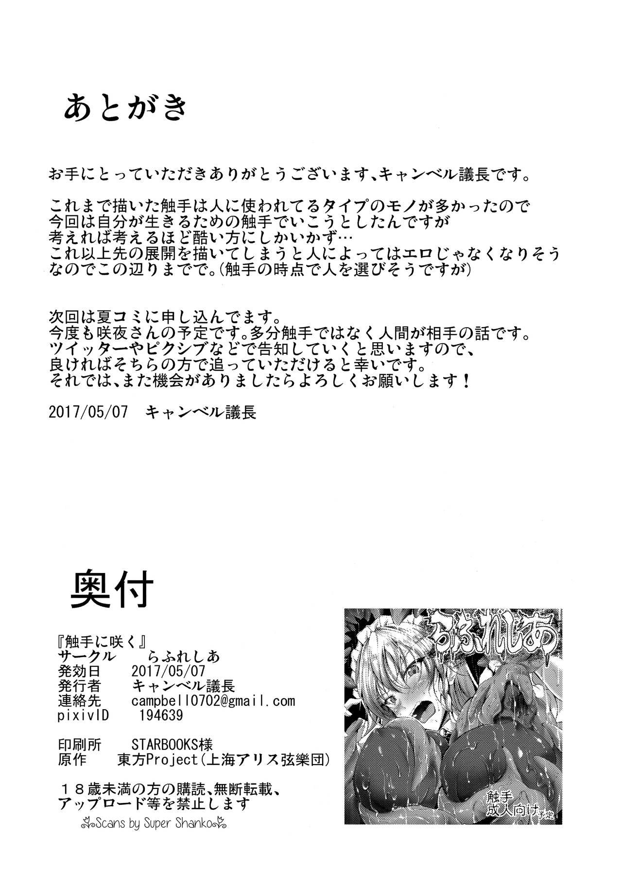 Pounding Shokushu ni Saku - Touhou project Culazo - Page 23