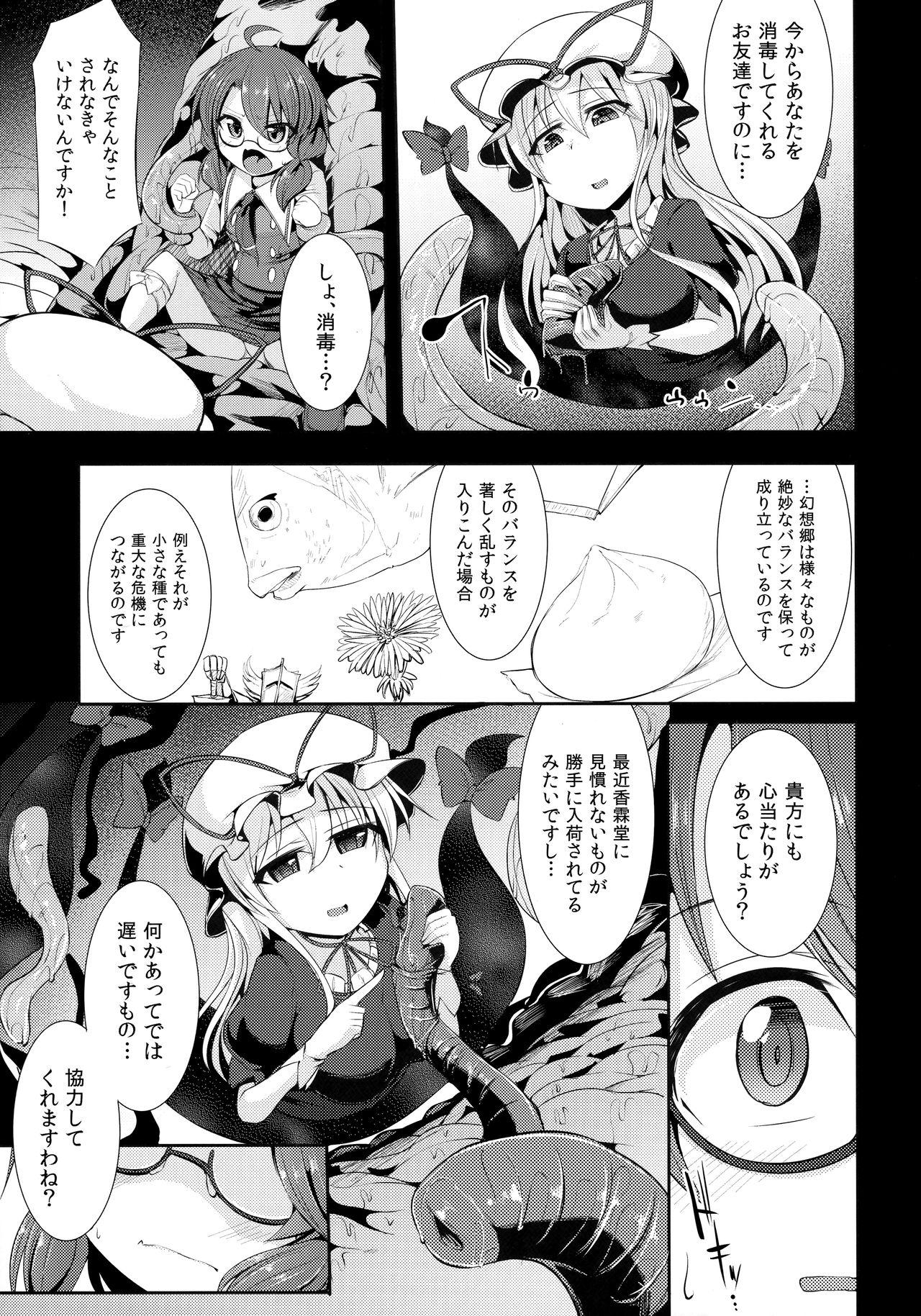 Boobies Gensoukyou-ryuu Shoudokujutsu - Touhou project English - Page 8