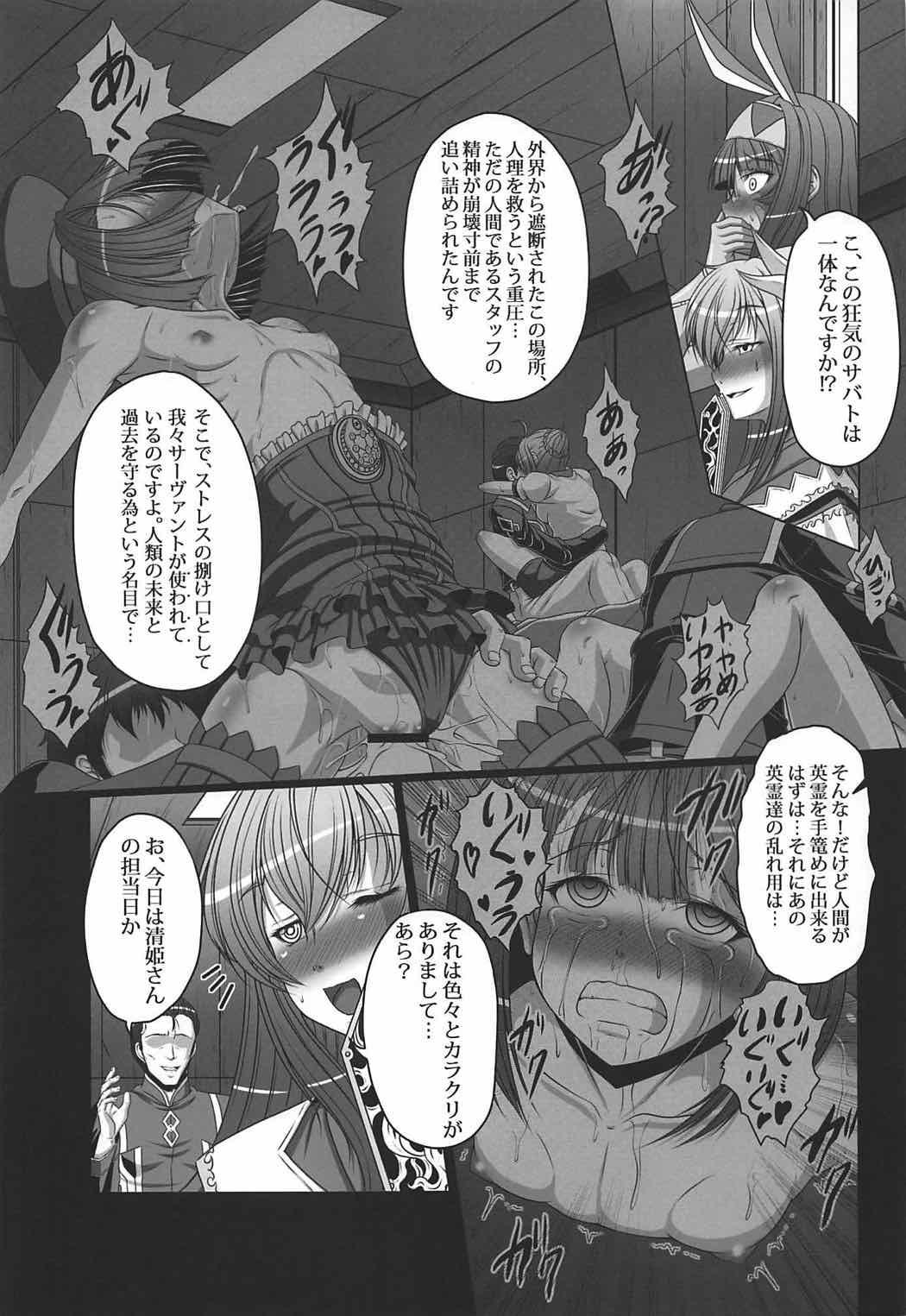 Hardfuck Kime ★ Seku Rakuen Toshi - Fate grand order Spank - Page 6