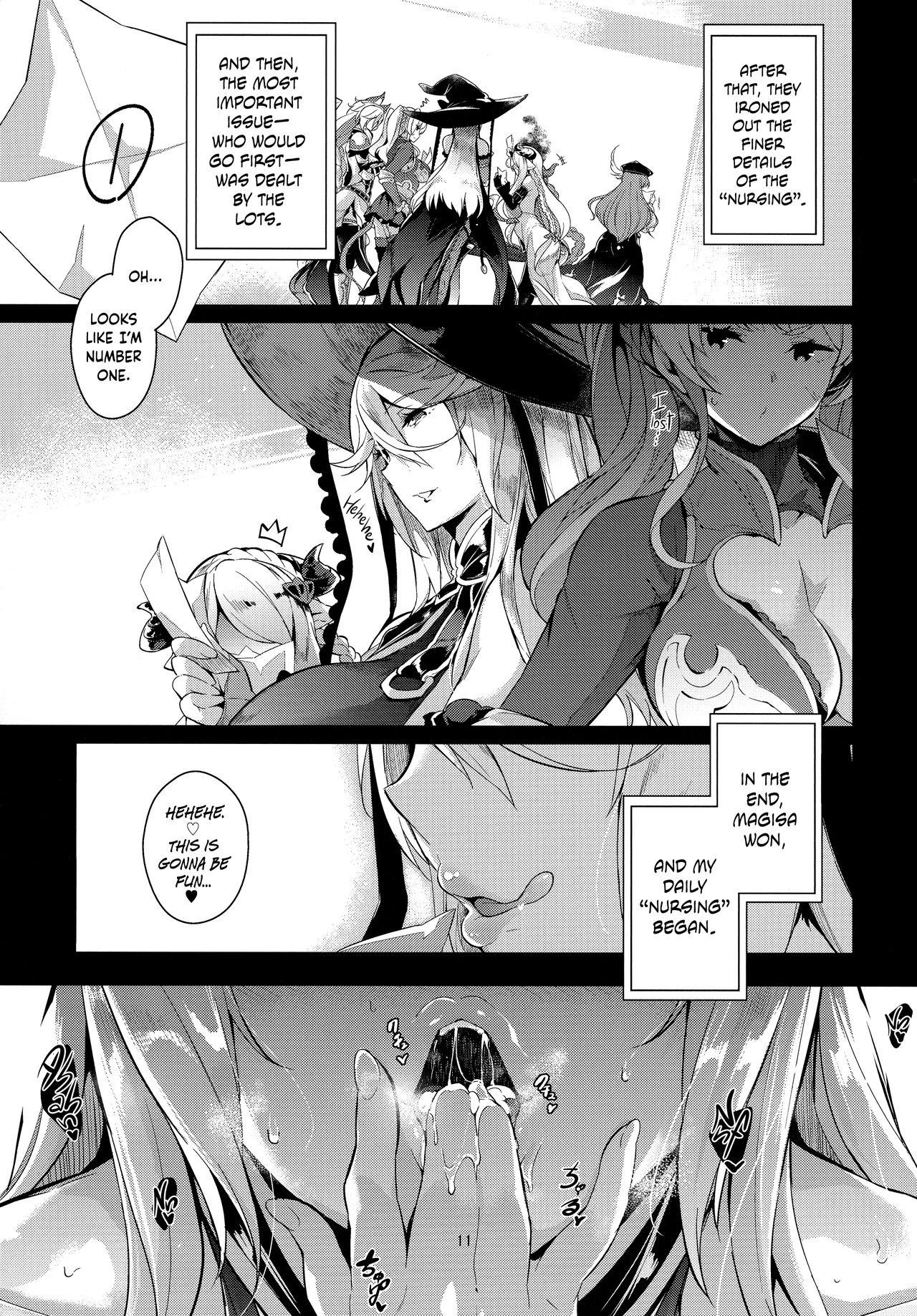 Bang Bros Gran Nyuu Fantasy Magisa Hen | Granboobs Fantasy Magisa Book - Granblue fantasy Amazing - Page 10