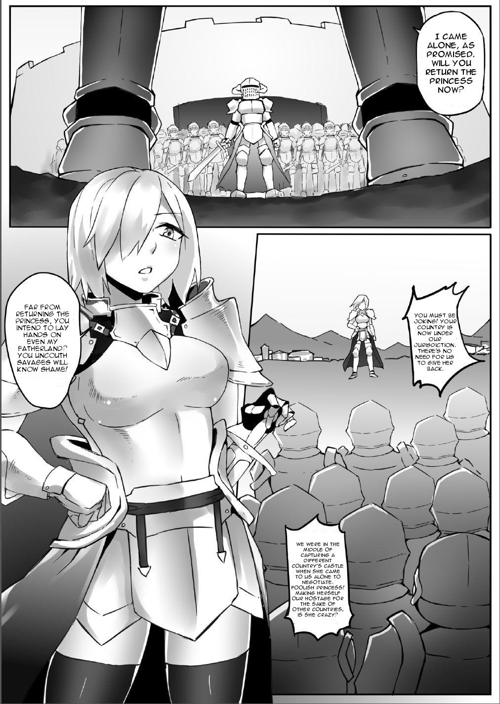 Egypt Kyodai Onna Kishi, Teikoku ni Mairu | A Giant Female Knight Goes to the Empire Fucking Pussy - Page 2