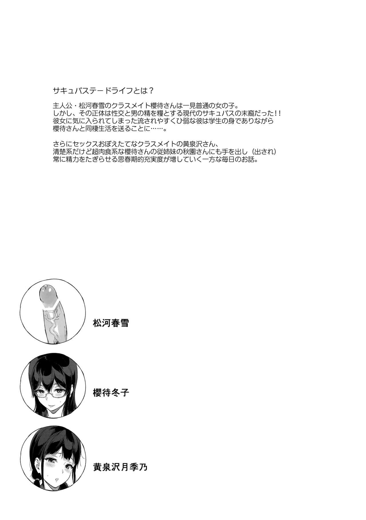 [NANIMOSHINAI (Sasamori Tomoe)] TTH-Succubus Stayed Life Sakuramachi-san no Onedari Ecchi Hen 1