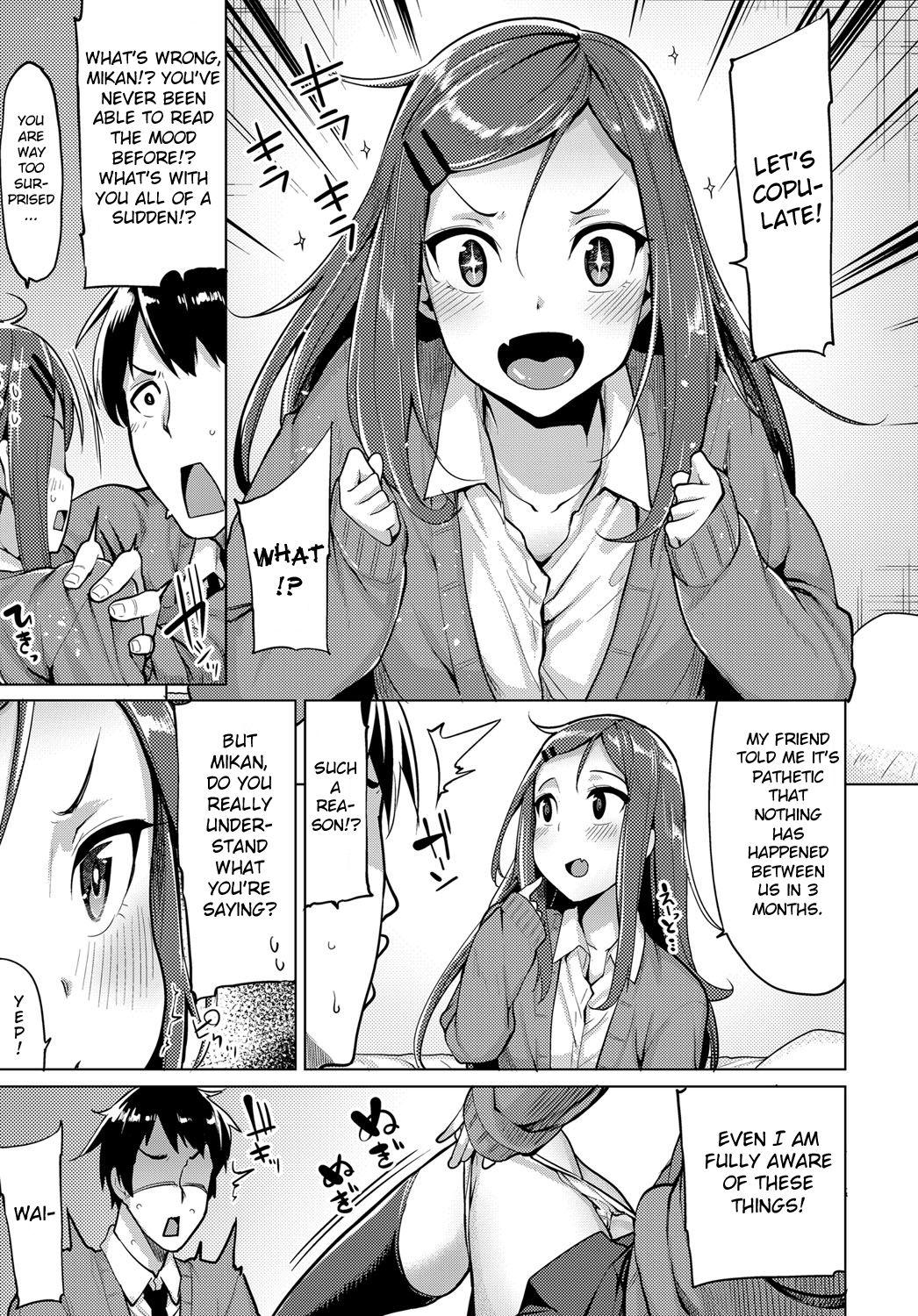 Panties [Moketa] Mikan-chan wa H ni Kuwashii | Mikan-chan is Familiar with Sex (COMIC Anthurium 2017-01) [English] [allenallenallen333] [Digital] Tgirls - Page 3