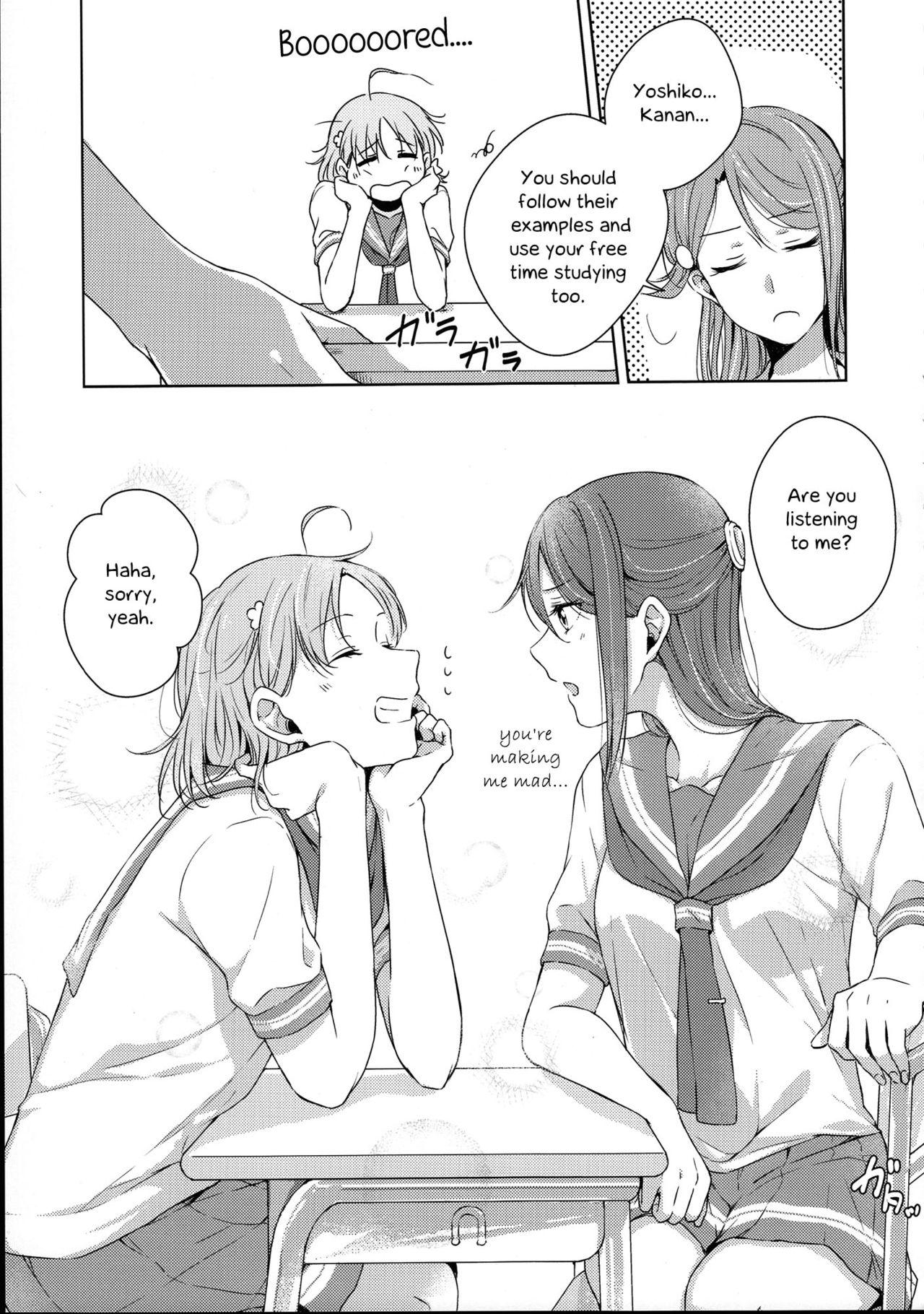 First Time Total Riko Addiction - Love live sunshine Girl - Page 7