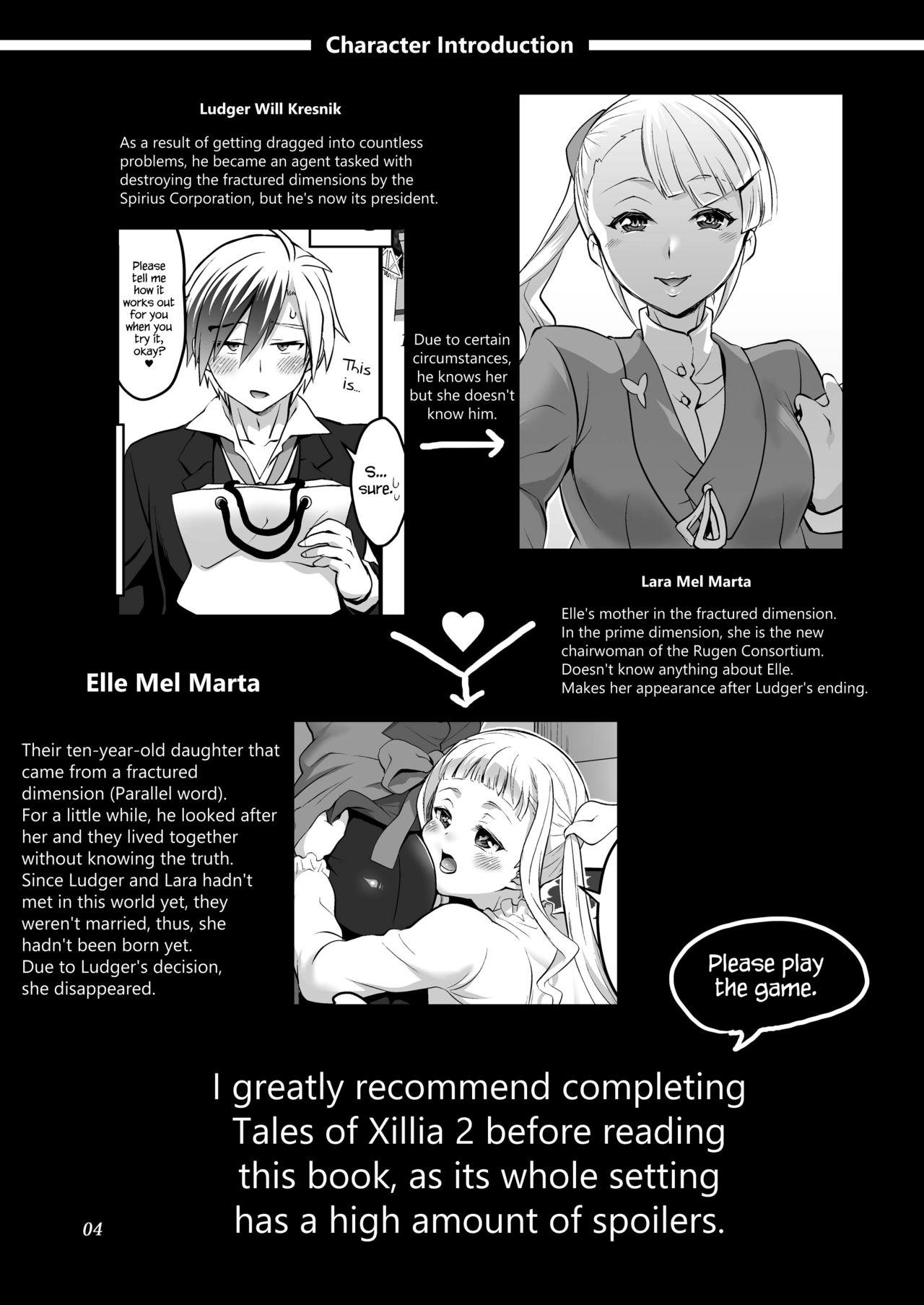 Work Futanari Lara to Kozukuri Sex - Tales of xillia Petite Porn - Page 4