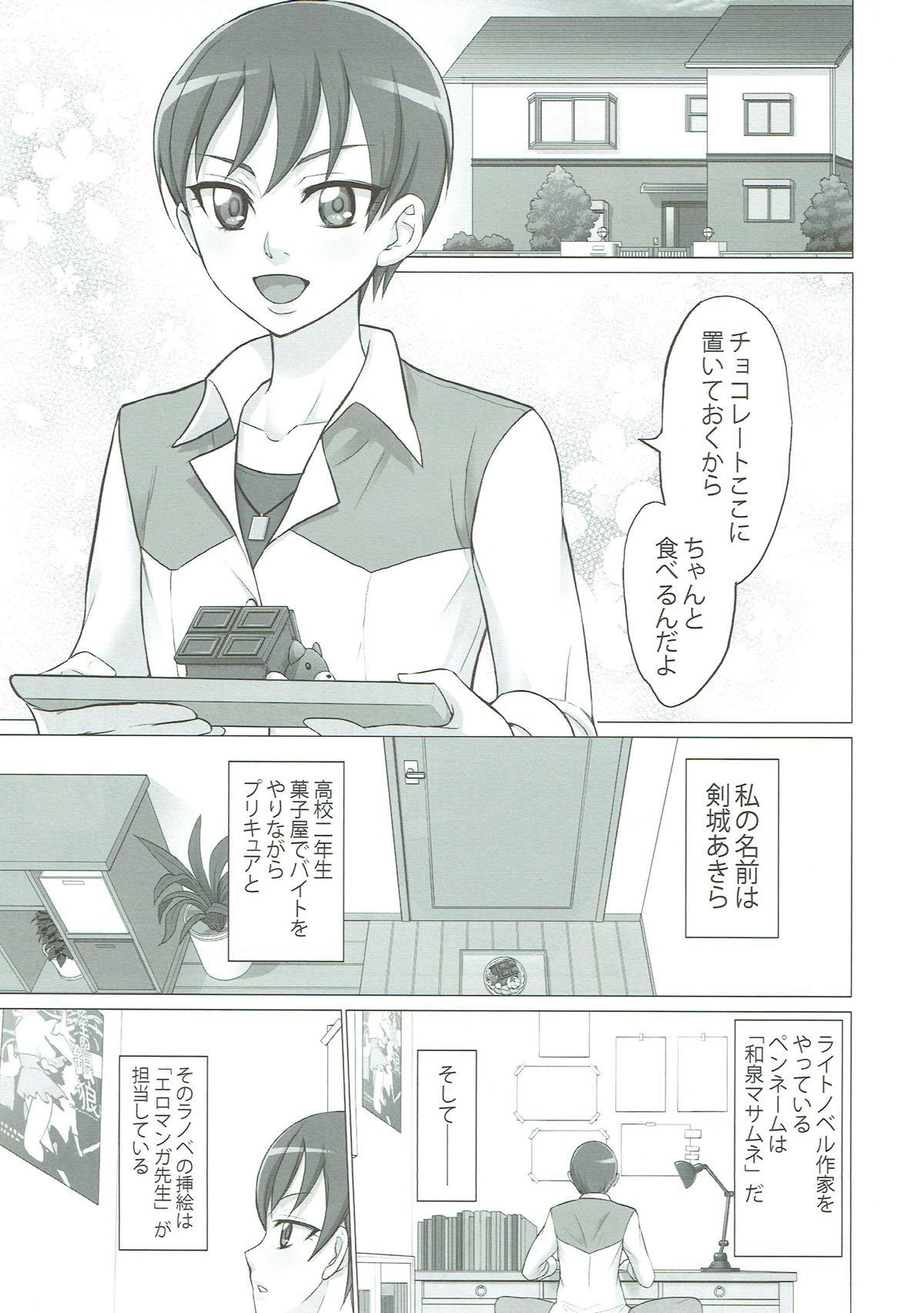 Huge Dick Kono Subarashii Imouto ni Eromanga o! - Kirakira precure a la mode Harcore - Page 3
