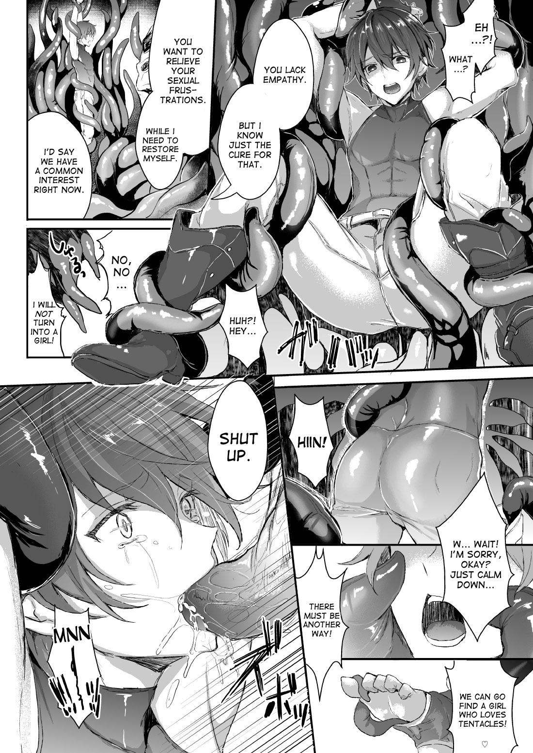 Girls Getting Fucked Shokushu to Nyotaika | Tentacle and Feminization Moneytalks - Page 7