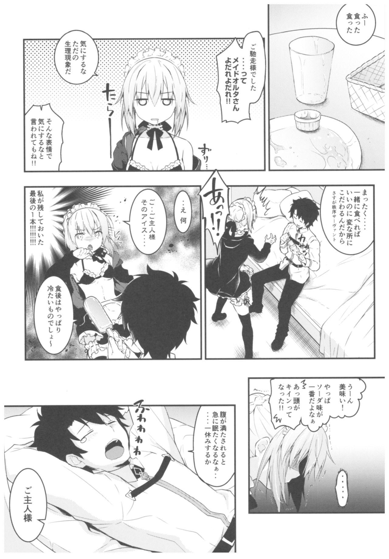 Assfingering Maid Alter-san no Gohoushi Seiseikatsu - Fate grand order Caiu Na Net - Page 5
