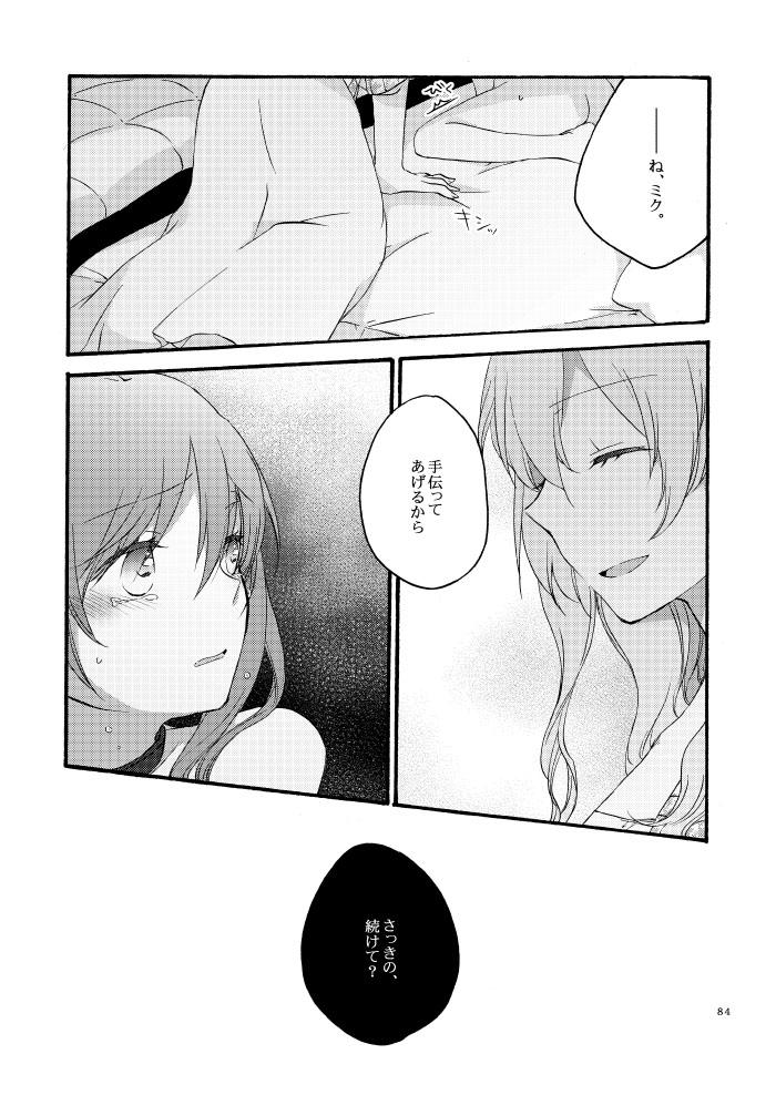 Pussy Fingering Doutoku no Hakoniwa - Vocaloid Spain - Page 80