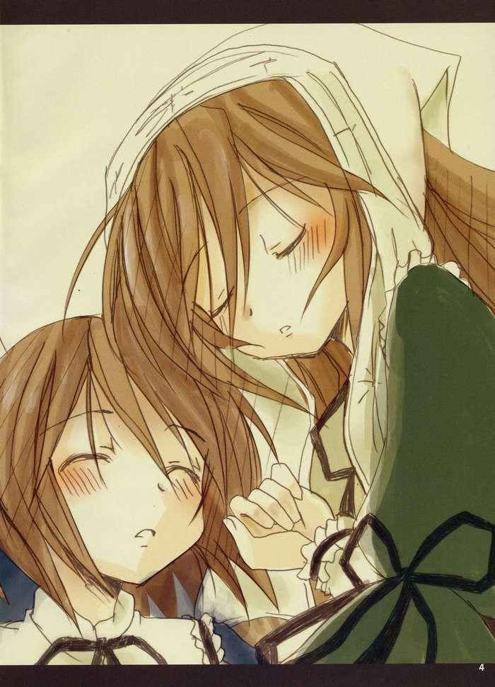 Spooning A WHILE IN DREAMLAND Kaiteiban - Rozen maiden Corno - Page 2