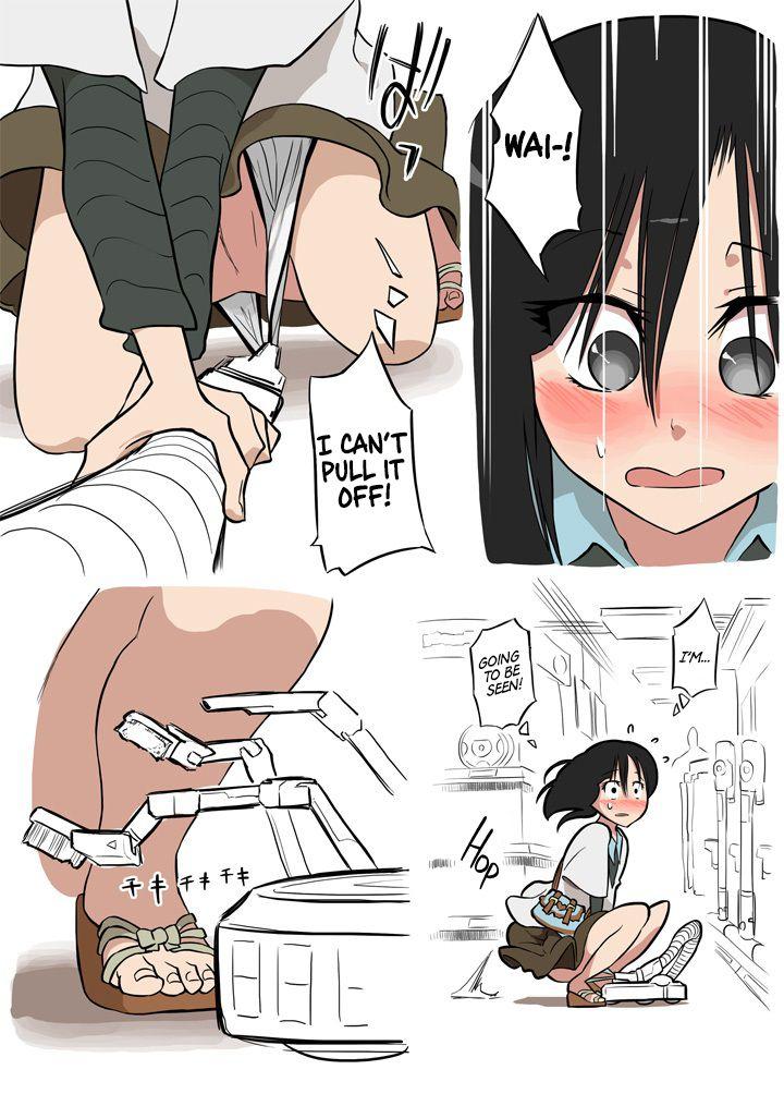 Big Dildo Soujiki ni Okasareta | Molested by a Vacuum Cleaner Watersports - Page 5