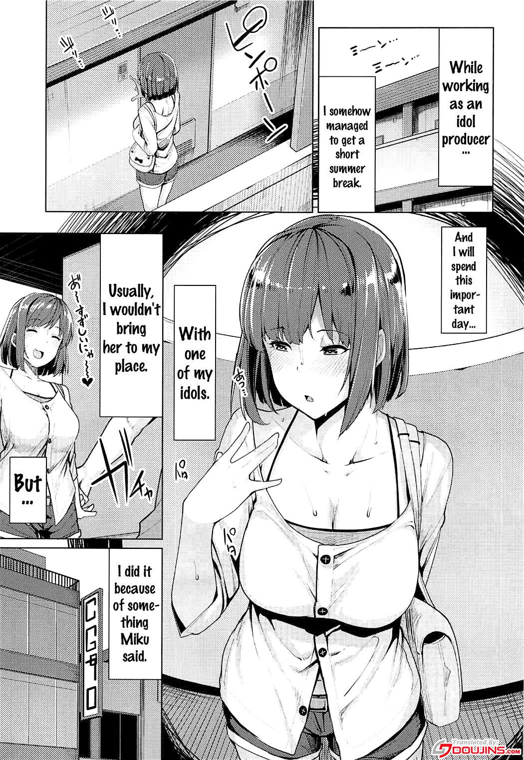 Cock Sucking Nee Nee P-chan H Shiyo? - The idolmaster Phat Ass - Page 2