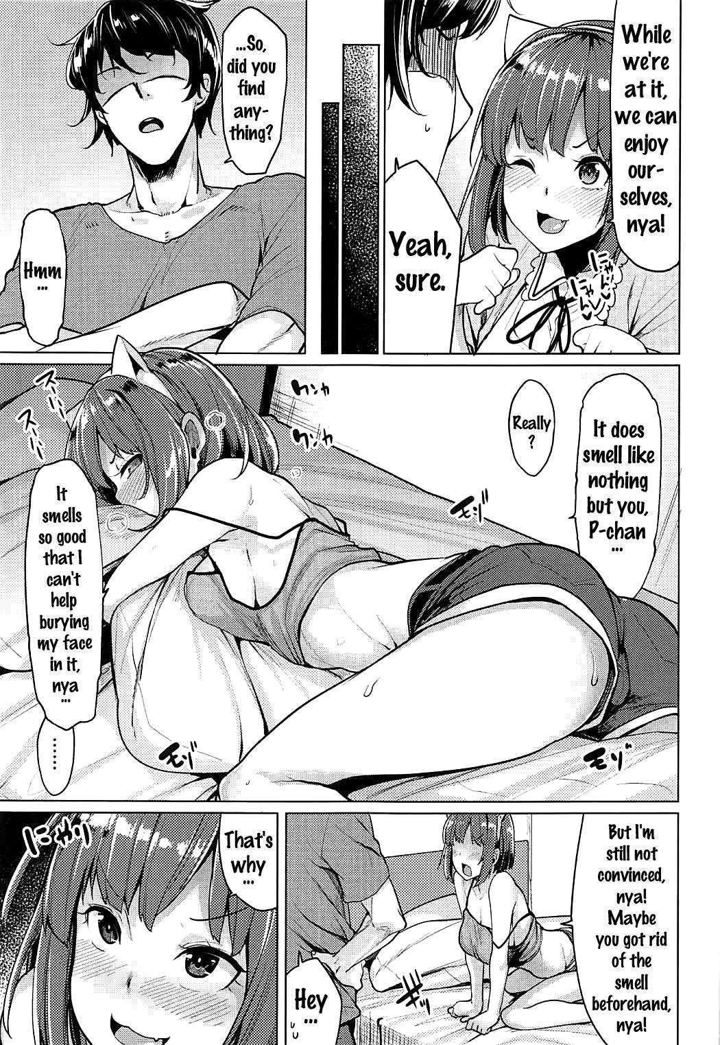 Massage Creep Nee Nee P-chan H Shiyo? - The idolmaster Bikini - Page 4